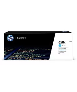 W2001X / 658X - toner de marque HP - cyan