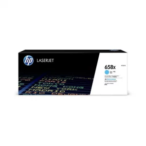 W2001X / 658X - toner de marque HP - cyan