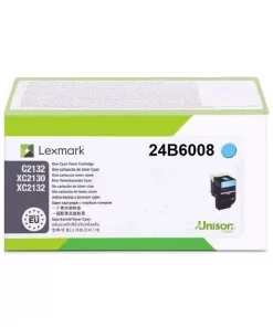 24B6008 - toner de marque Lexmark - cyan