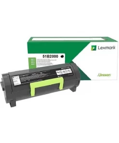 51B2000 - toner de marque Lexmark - noir