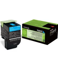 70C2HC0 / 702HC - toner de marque Lexmark - cyan