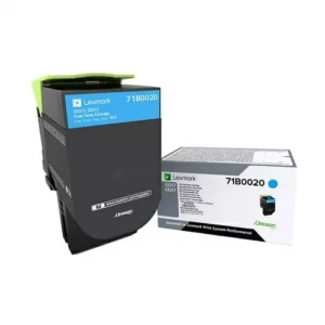 71B20C0 - toner de marque Lexmark - cyan