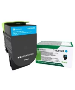71B2HC0 - toner de marque Lexmark - cyan