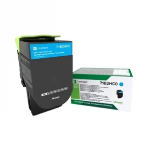 71B2HC0 - toner de marque Lexmark - cyan