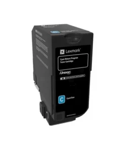 74C2HC0 - toner de marque Lexmark - cyan