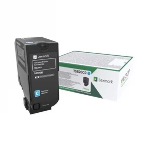 75B20C0 - toner de marque Lexmark - cyan