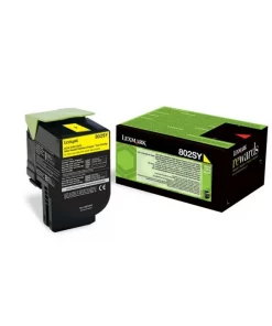 80C2SYE / 802SY - toner de marque Lexmark - jaune