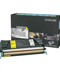 C5240YH - toner de marque Lexmark - jaune