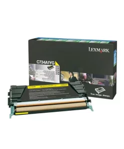 C734A1YG - toner de marque Lexmark - jaune