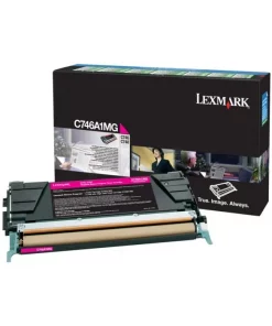 C746A1MG - toner de marque Lexmark - magenta