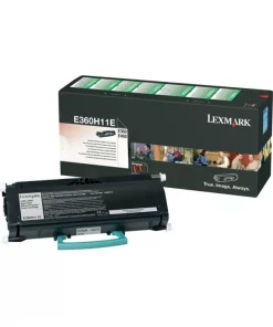 E360H11E - toner de marque Lexmark - noir