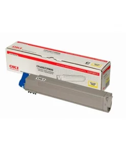 42918913 - toner de marque OKI - jaune