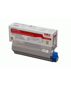 43872305 - toner de marque OKI - jaune