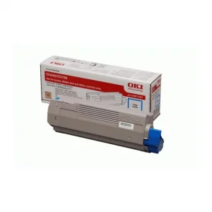 43872307 - toner de marque OKI - cyan