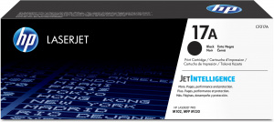 HP Cartouche Toner 17A Noir 1 600 pages