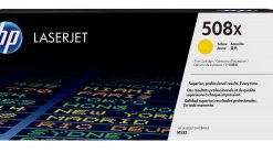 HP Cartouche Toner 508X Haute Capacité Jaune 9 500 pages