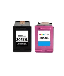 6ZA94AE / 305XL - cartouches compatible HP - multipack 2 couleurs : noire, multicouleur