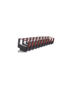 Pack de 10 compatibles Epson ERC-30/34/38-BR - Ruban nylon noir/ rouge