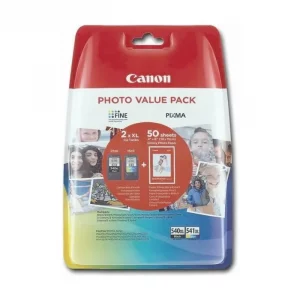 5222B013 / PG-540XL+CL-541XL - cartouches de marque Canon - multipack 2 couleurs : noire, multicouleur
