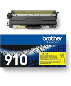 TN910Y - toner de marque Brother - jaune