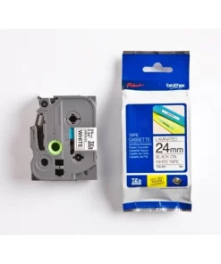 TZE251 - ruban cassette de marque Brother - noir, blanc