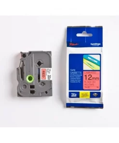 TZE431 - ruban cassette de marque Brother - noir, rouge