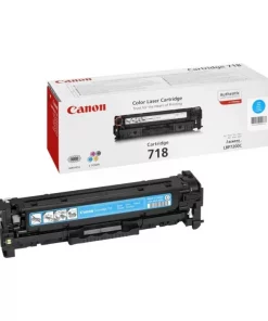 2661B002 / 718C - toner de marque Canon - cyan
