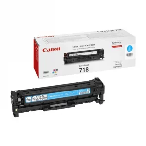 2661B002 / 718C - toner de marque Canon - cyan