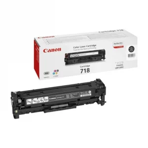 2662B002 / 718BK - toner de marque Canon - noir