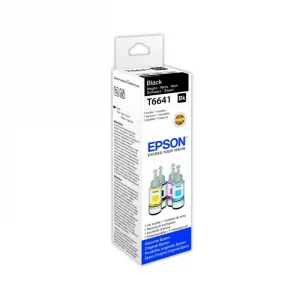 C13T66414A / T6641 - bouteille d'encre de marque Epson - noire