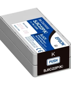 C33S020601 / SJI-C-22-P-(K) - cartouche de marque Epson - noire
