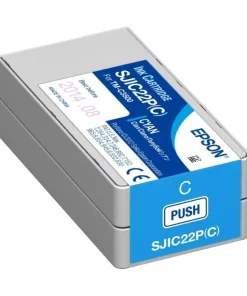 C33S020602 / SJI-C-22-P-(C) - cartouche de marque Epson - cyan