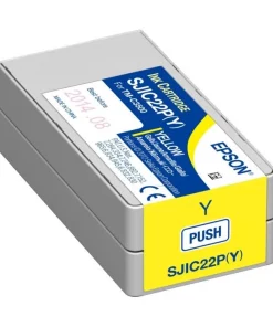 C33S020604 / SJI-C-22-P-(Y) - cartouche de marque Epson - jaune