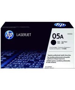 CE505A / 05A - toner de marque HP - noir