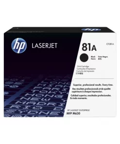 CF281A / 81A - toner de marque HP - noir