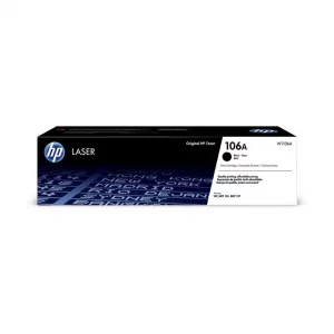 W1106A / 106A - toner de marque HP - noir