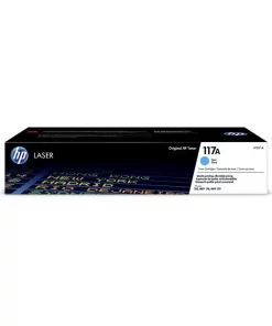 W2071A / 117A - toner de marque HP - cyan