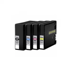 PGI 1500 XL - Cartouches compatibles Canon - Multipack 4 couleurs (BK,C,M,Y)
