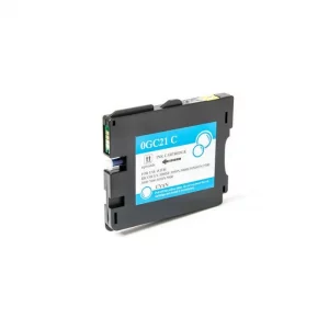 405537 / GC-21 CH - cartouche compatible Ricoh - cyan