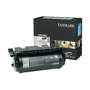 12A7462 - toner de marque Lexmark - noir
