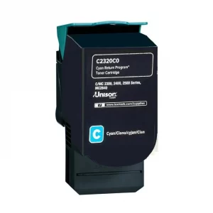 C242XC0 - toner de marque Lexmark - cyan