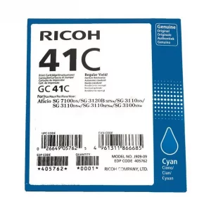 405762 / GC-41 C - cartouche de marque Ricoh - cyan